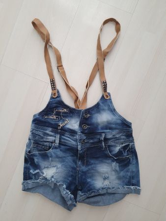 Jeans Latzhose Gr 28 (XS/S)