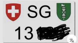 tiefe 5 Stellige SG Autonummer SG 131**