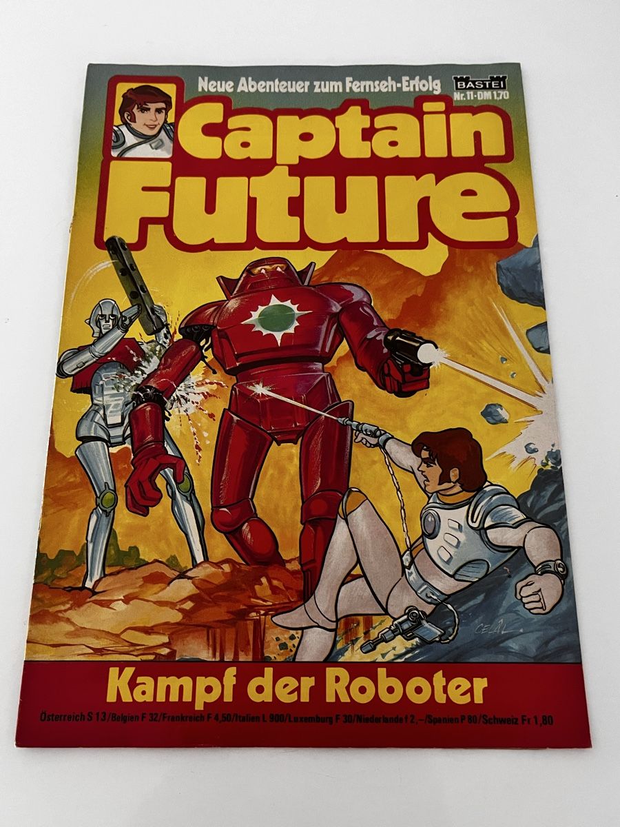 Fumetti: Captain Future Comic Kampf der Roboter Nr 11 – Usato da Recherswil venduto da Solheure66