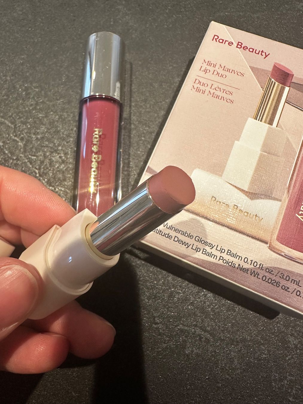 Make-up: RARE BEAUTY / rouge à lèvre et lipgloss – Nuovo e nell'imballaggio originale da Saicourt venduto da Liman25 1