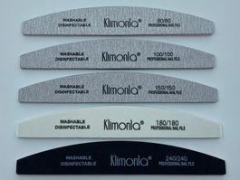 5 Klimonla Halbmondfeilen - 80,100,180,150,240