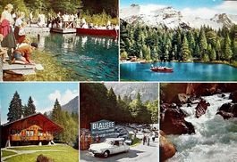FRUTIGEN Blausee im Kandertal - Auto