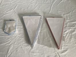 Vintage Wimpel-Set, perfekt für Bastelarbeit 19Stück, Top!