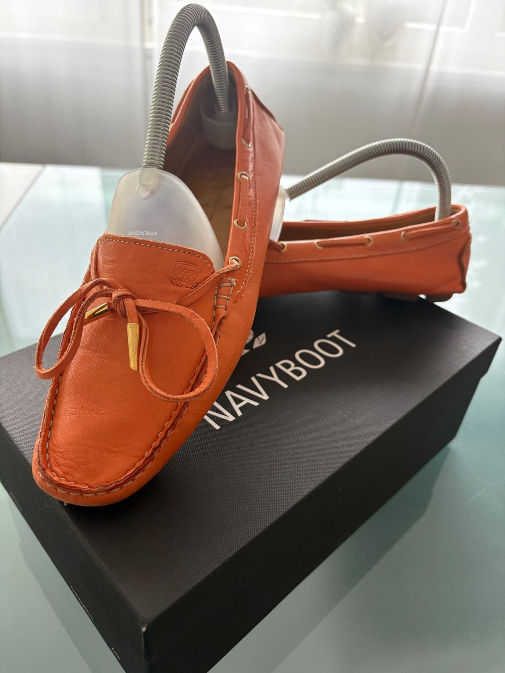 Navyboot Scarpe da donna: Navyboot Riviara Mokassin Gr. 40 in Orange – Usato da Thun venduto da lulumax