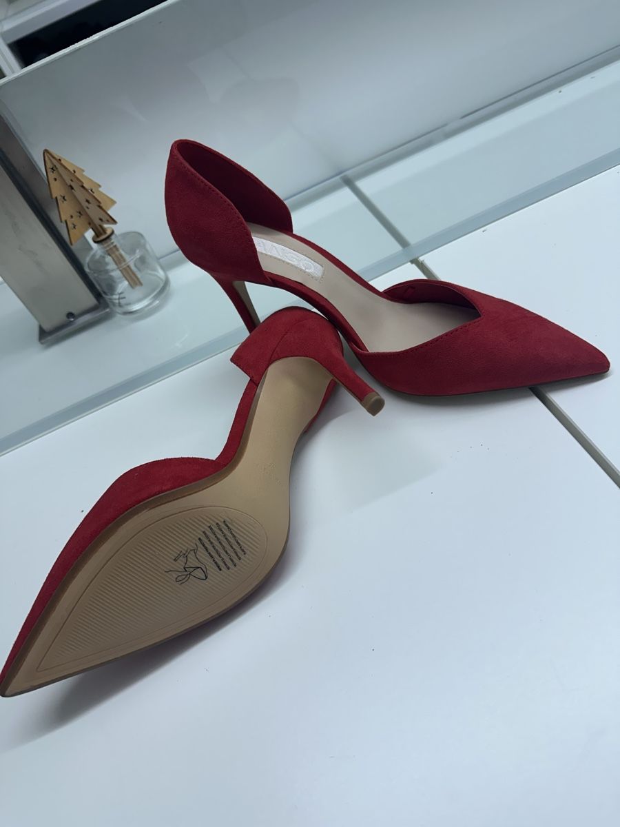 Mango Scarpe da donna: Mango, Rote Wildleder Pumps, Gr. 37, Top Zustand! – Nuovo e nell'imballaggio originale da Fisibach venduto da hadilicious 2