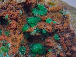 RaRe Annabergite Lavrion Attica, Greece
