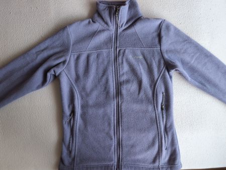 Columbia fleece jacket, XS, pale purple