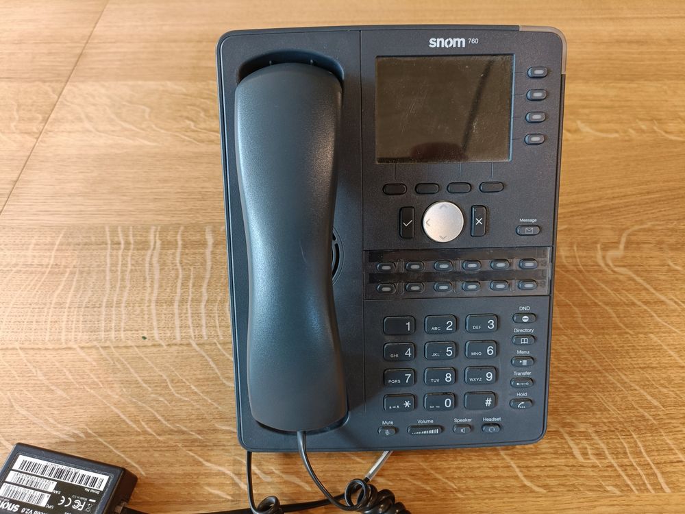 Telefono Analogico Snom HD300A Per Hotel | Alloggiamento Antibatterico, LED Chiamate, Montaggio A Parete/tavolo, Compatibile PABX