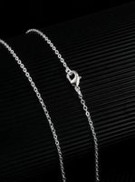1 collier argenté, NEUF
