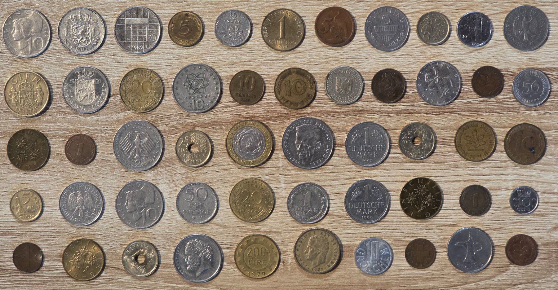 Alle Münzen: Münzsammlung !!!  ( 3 ) – Gebraucht aus Rohrbach von lod_m58r