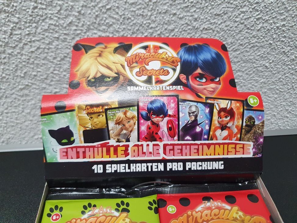 Spiele: Neu - Miraculous/Ladybug - 24x10 Spielkarten – Neu und originalverpackt aus Dagmersellen von Jarsetz_Restposten 1