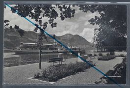 Gersau. Quai. Dampfschiff 'Unterwalden'.