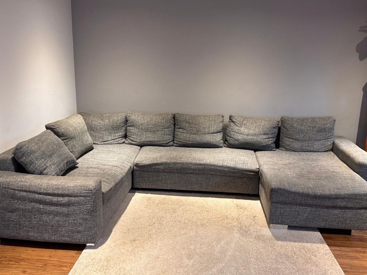 Sofas: Ecksofa grau – Gebraucht aus Winterthur von van_8fsq