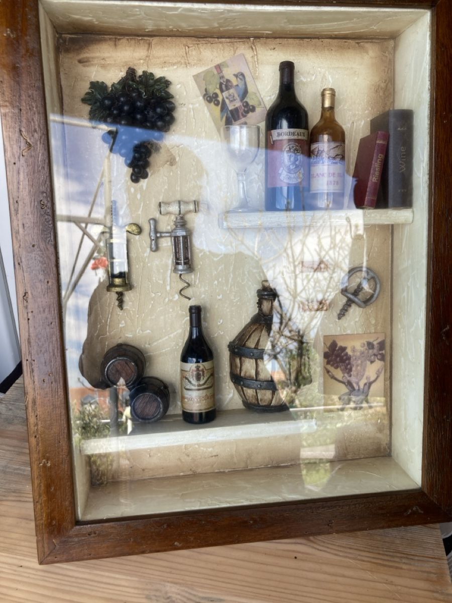 Vino: Vins tableau ancien décoration – Usato da Bursinel venduto da SeveralLives 1