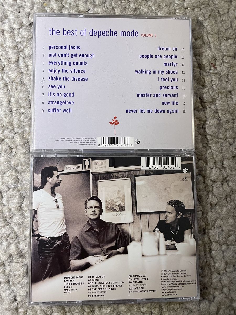 CDs: 2x Depeche Mode  – D'occasion à Reinach AG par trigger7811 2