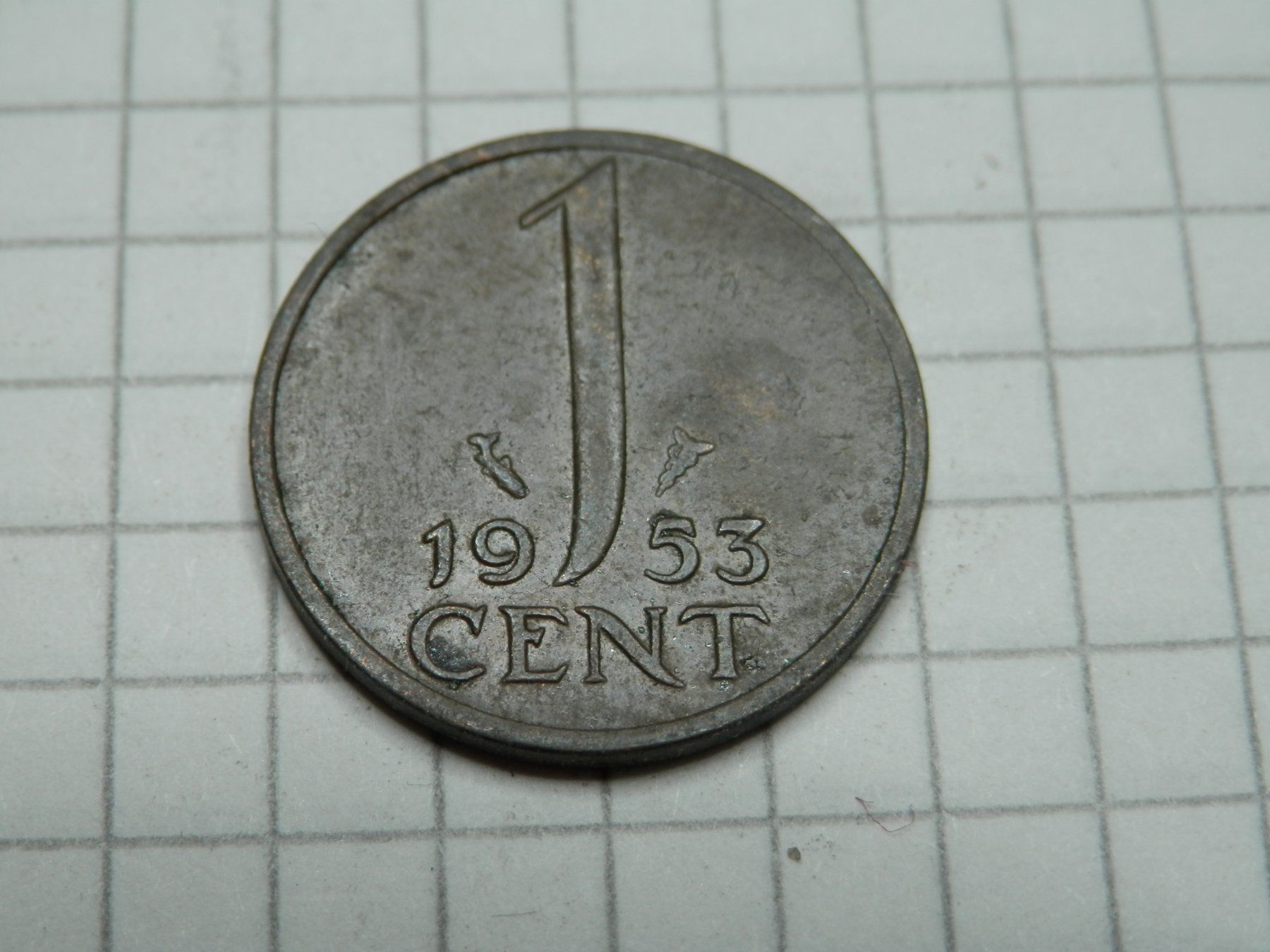 Tutti le monete: Niederlande 1 Cent, 1953 – Usato da Weiach venduto da weiach81