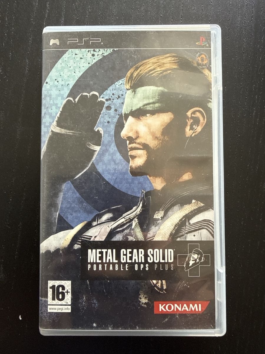 Giochi: Metal Gear Solid Portable Ops Plus PSP Spiel Konami – Usato da Dübendorf venduto da Didi01