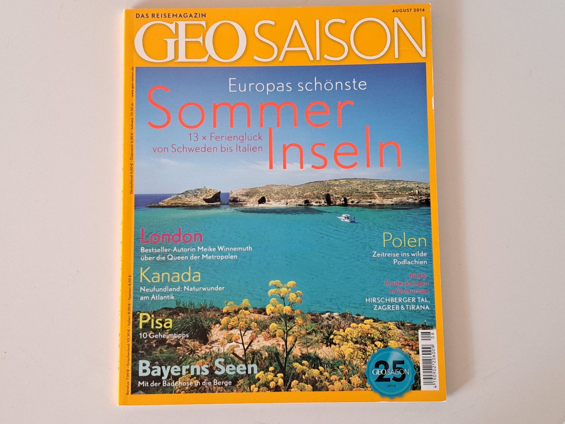 Zeitschriften & Magazine: GEO SAISON - August 2014 – Gebraucht aus Wichtrach von LuckyLuke69