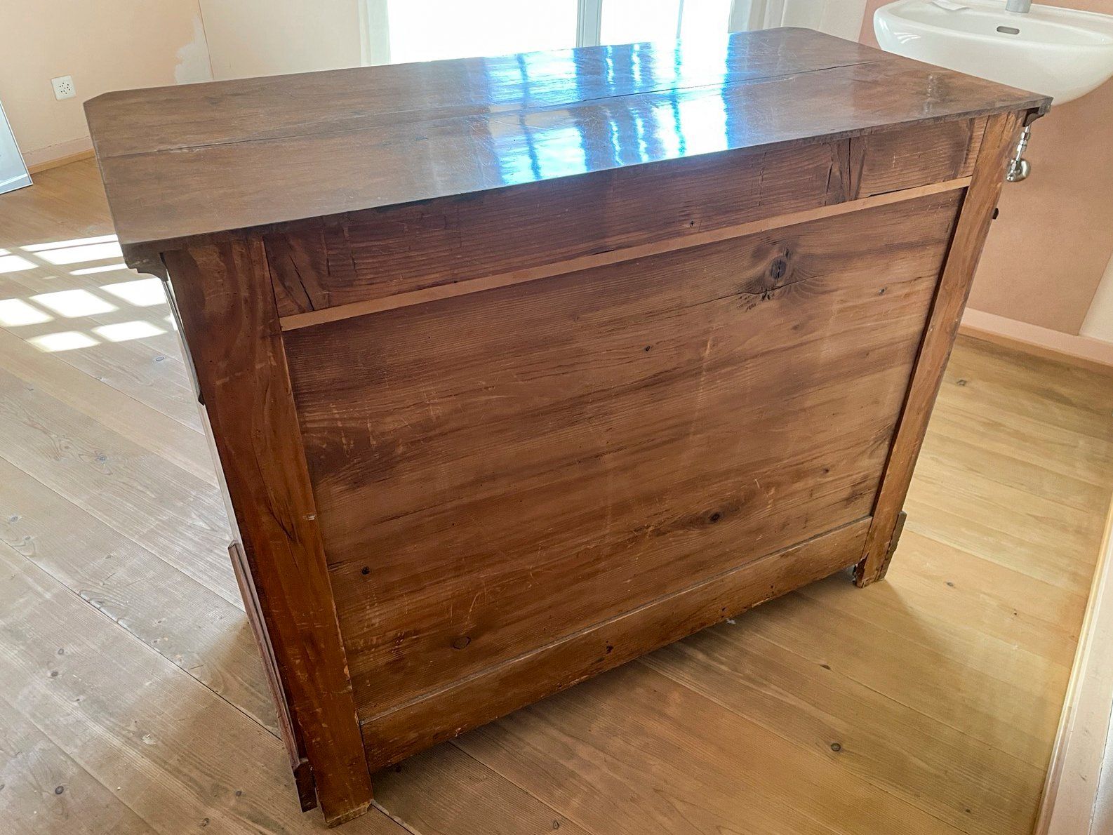 Commodes: Biedermeier-Kommode, Nussbaum, 5 Schubladen – D'occasion à Winterthur par Ael_ 3