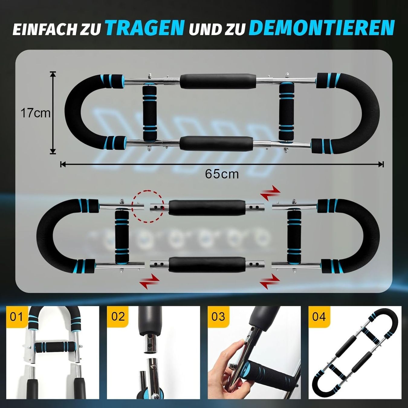 Hometrainer: Armtrainer - Verstellbares Brust & Arm Trainingsgerät – Neu (gemäss Beschreibung) aus Thun von thunshop 1