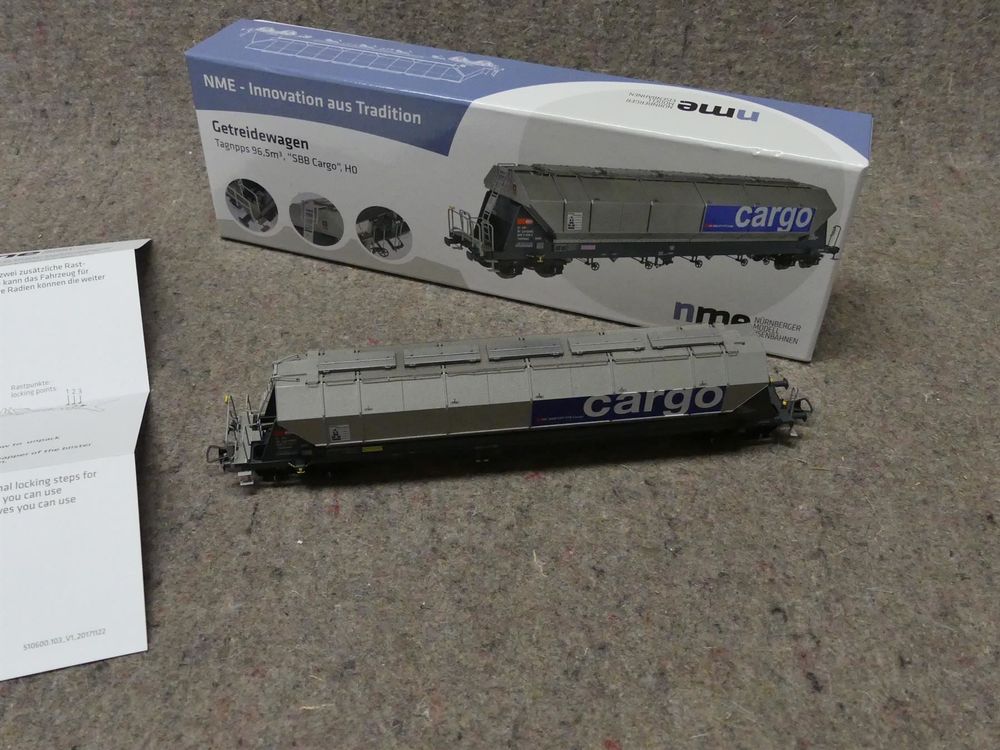 Set De 2 Wagons à Grains NME 511640 + 511641 - NACCO Lotos DC - Neuf