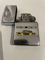 F 002 ) Zippo USA Benzinfeuerzeug New York New York Taxi