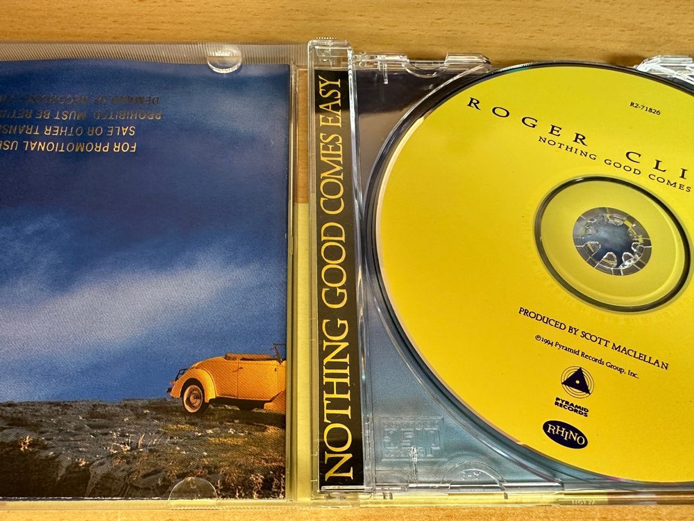 Roger Clinton – Nothing Good Comes Easy - Promo CD | Kaufen auf Ricardo