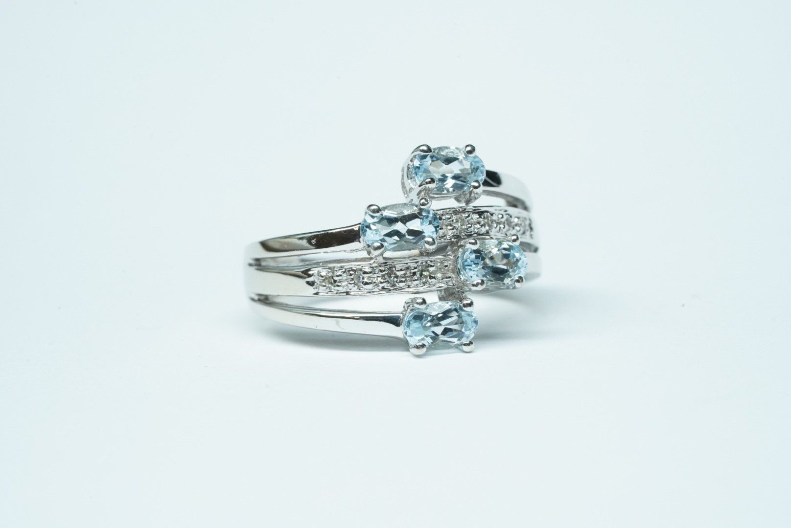 Anelli: Fingerring 14k Weissgold – Usato da Bülach venduto da Re-Jewelled 2