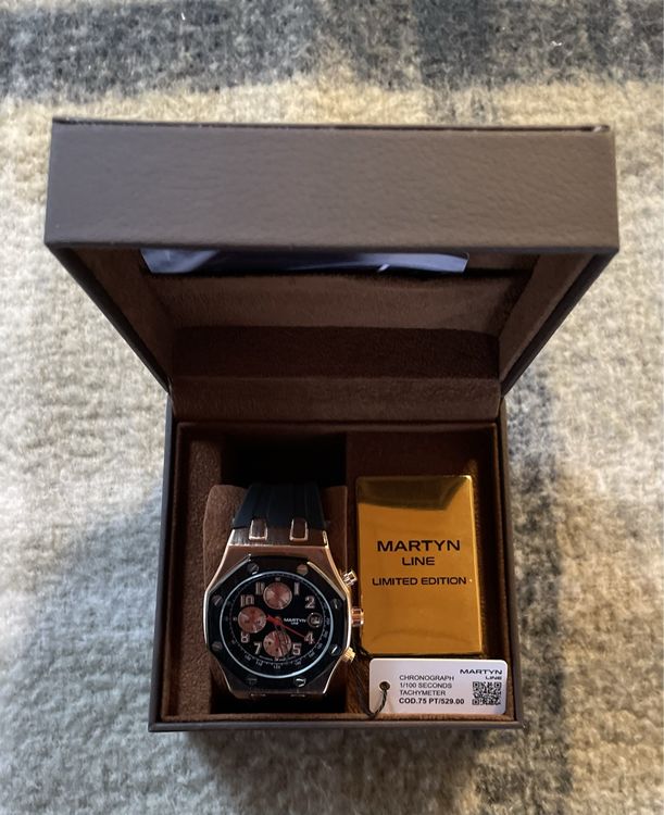 Martyn Line Chronograph 1/100 Seconds Tachymeter Kaufen auf Ricardo