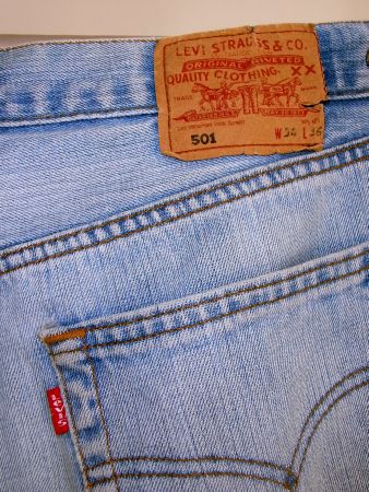 Vintage Levis Herren Jeans Hellblau 34 / 36 #q7