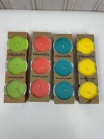Gartenkerze Camping Lights Citronella 4x, Neu! Balthasar