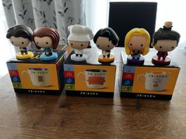 Friends Figuren Set mit Tassen McDonald's gebraucht