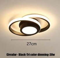 Plafonnier moderne à LEDs pour chambre salon couloir ect....