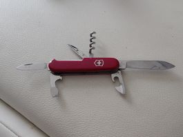 Victorinox Spartan Offiziersmesser Rot gebraucht Zustand 