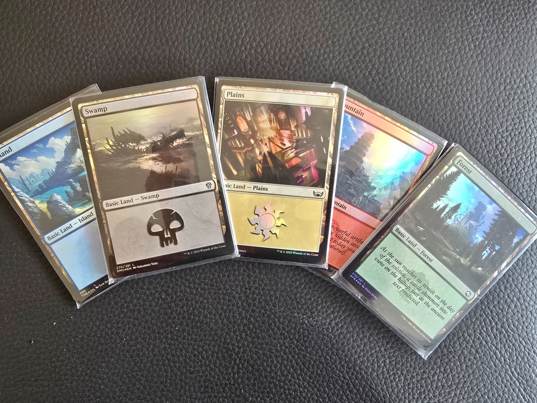 Cartoline: mtg 50 magic Land/Länder FOIL – Usato da Rüschlikon venduto da lordgara