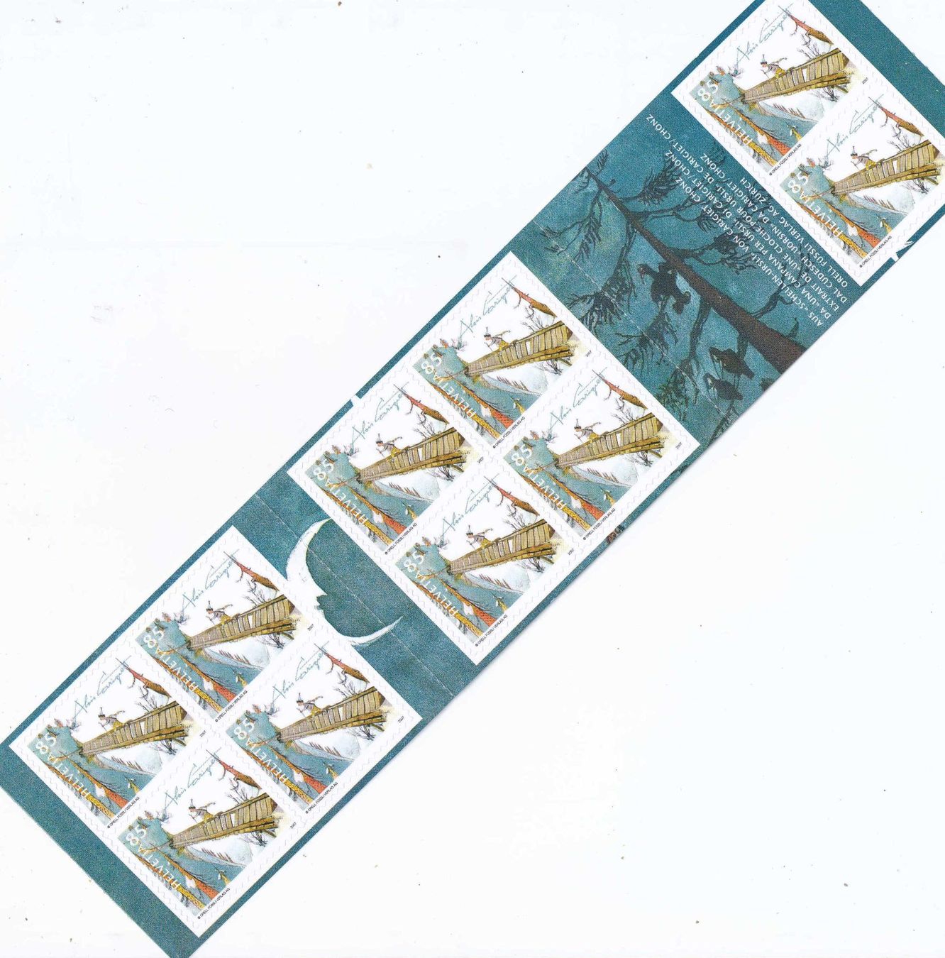 Alle Briefmarken: 2007 "Schellen-Ursli", Markenheft, ** postfrisch – Neu (gemäss Beschreibung) aus Winterthur von Zupogeru 1