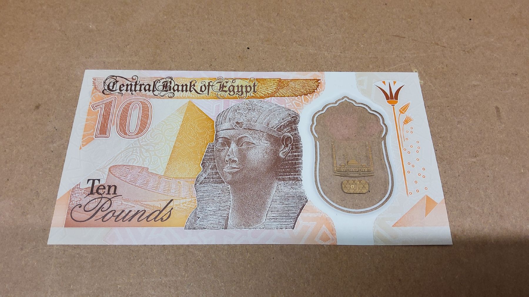 Banconote: Ägyptische Pfund Banknote Set 10 Pfund – Nuovo e nell'imballaggio originale da Herisau venduto da Nluanalucas