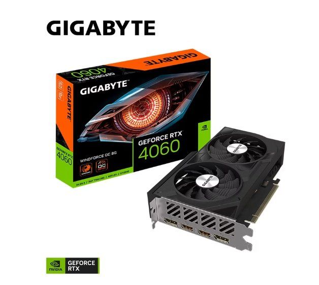 Gigabyte Grafikkarten: Gigabyte GeForce RTX 4060 WINDFORCE OC 8G – Neu (gemäss Beschreibung) aus Müllheim von Leomarti 1