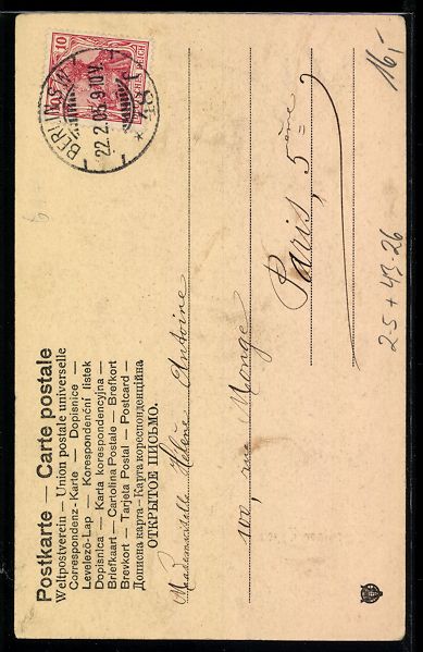 Cartoline postali: Berlin, Postkartenverkäufer zeigt Fraue – Usato da Berlin venduto da bartko-reher 1