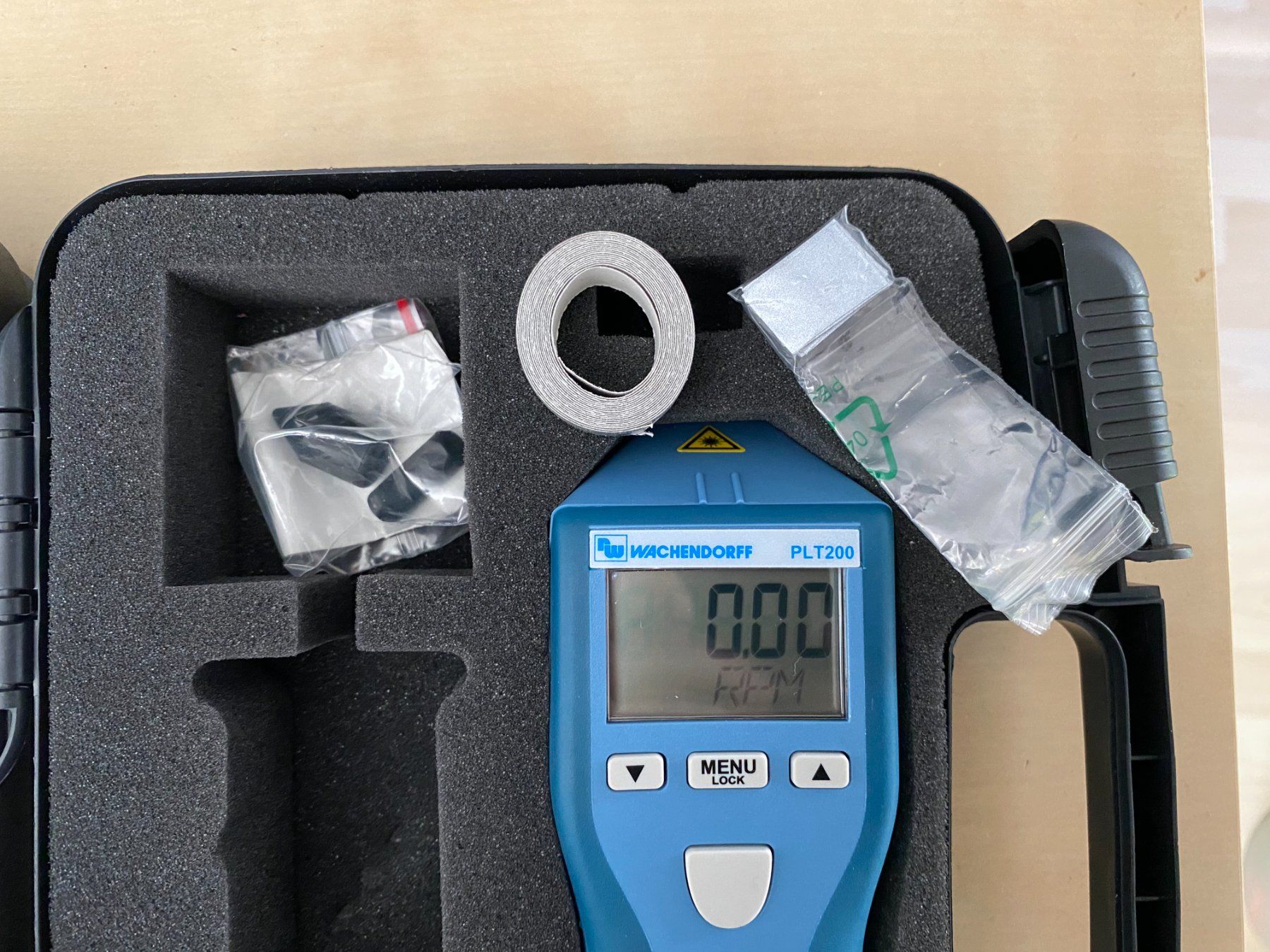 Misurare: Laser Handtachometer von Wachendorff – Usato da Rheinfelden venduto da Tigerlilli 5