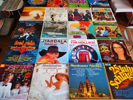 Vinyl Schallplatten Sammlung 68 Stück gemischt