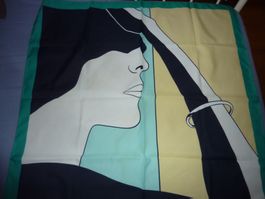 foulard marque italienne ESTIVAL 76 x 76 cm pour femme