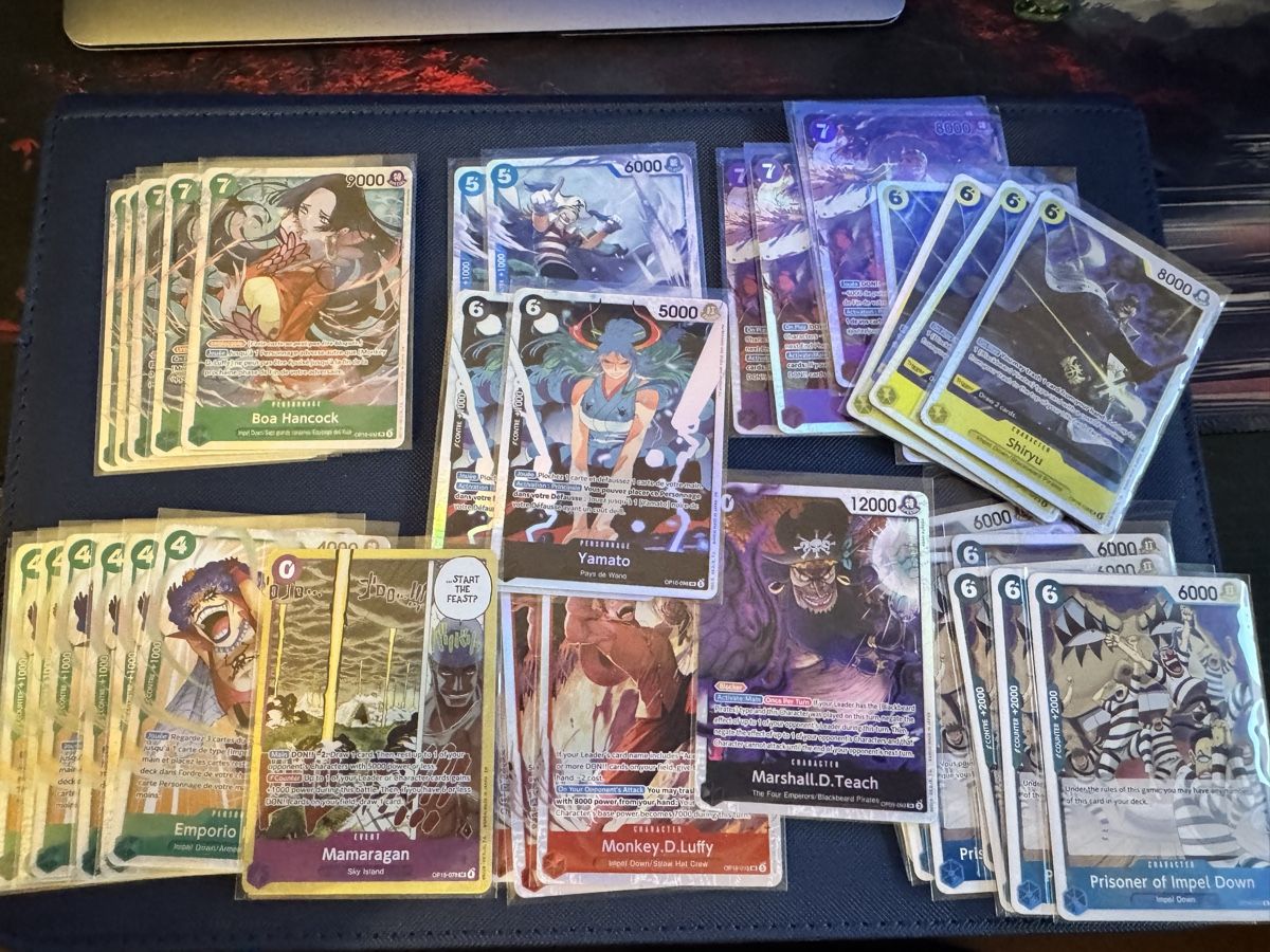 Bandai Sammelbilder & Trading cards: Lot de SR OP16  – Neu (gemäss Beschreibung) aus versoix von Thesungod