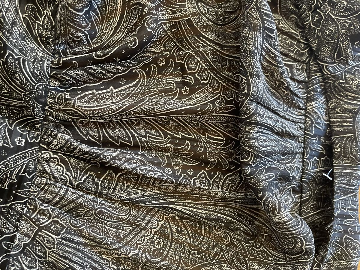 Kleider: Kleid Maxikleid Boho Wickeloptik Gr. S 36 schwarz gemustert – Gebraucht aus Rüschlikon von Lajniii 5