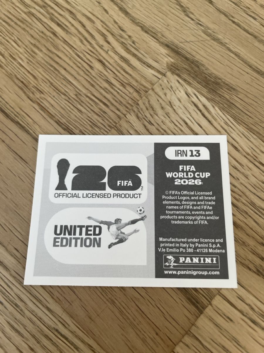 Panini Sammelbilder & Trading cards: Panini WM 2026 IR IRAN – Neu (gemäss Beschreibung) aus Glattfelden von Tunichtgut74 1
