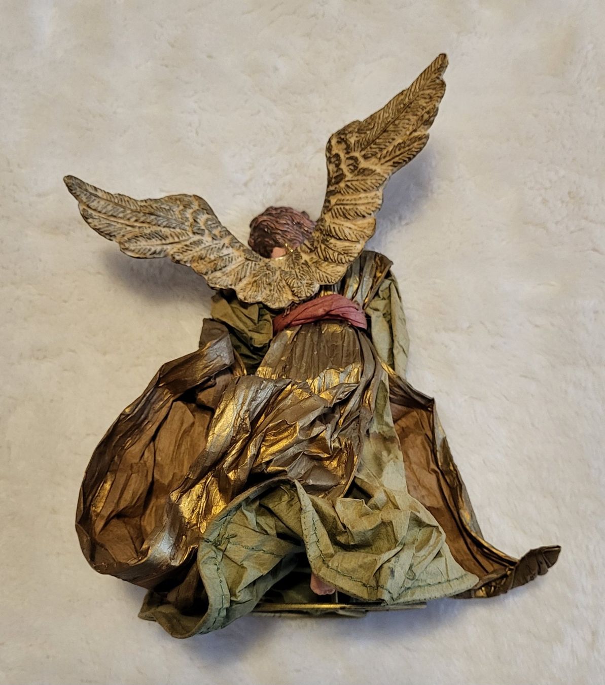 Statuette: Engel aus Pappmaché Vintage – Usato da Oberwil BL venduto da Spartaner01 1