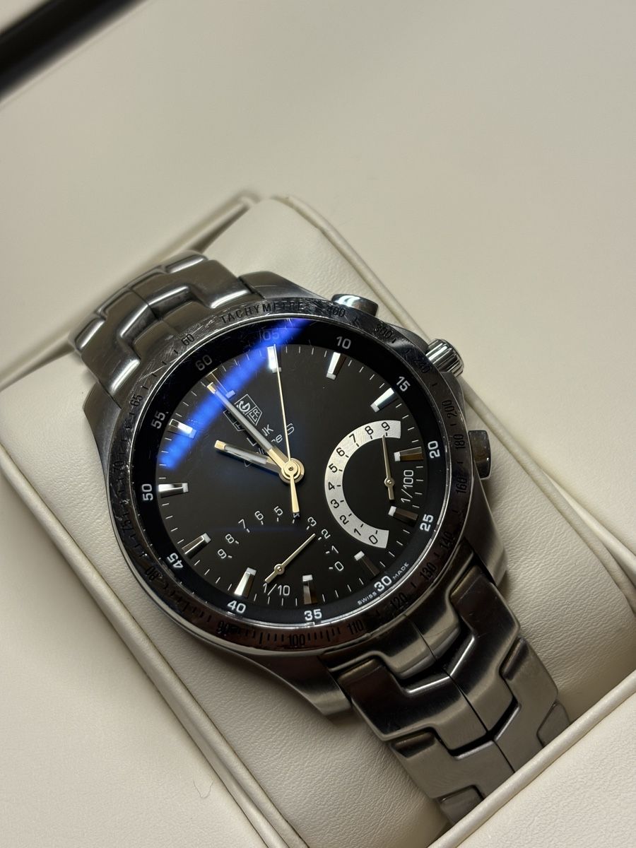 Tag Heuer Orologi: Tag Heuer Link Calibre S Chronograph – Usato da Zürich venduto da watchdealer-24 2