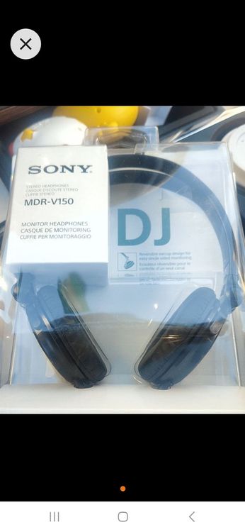 Kopfhörer DJ Sony MDR-V150 (Neu und originalverpackt) in münchenstein ...