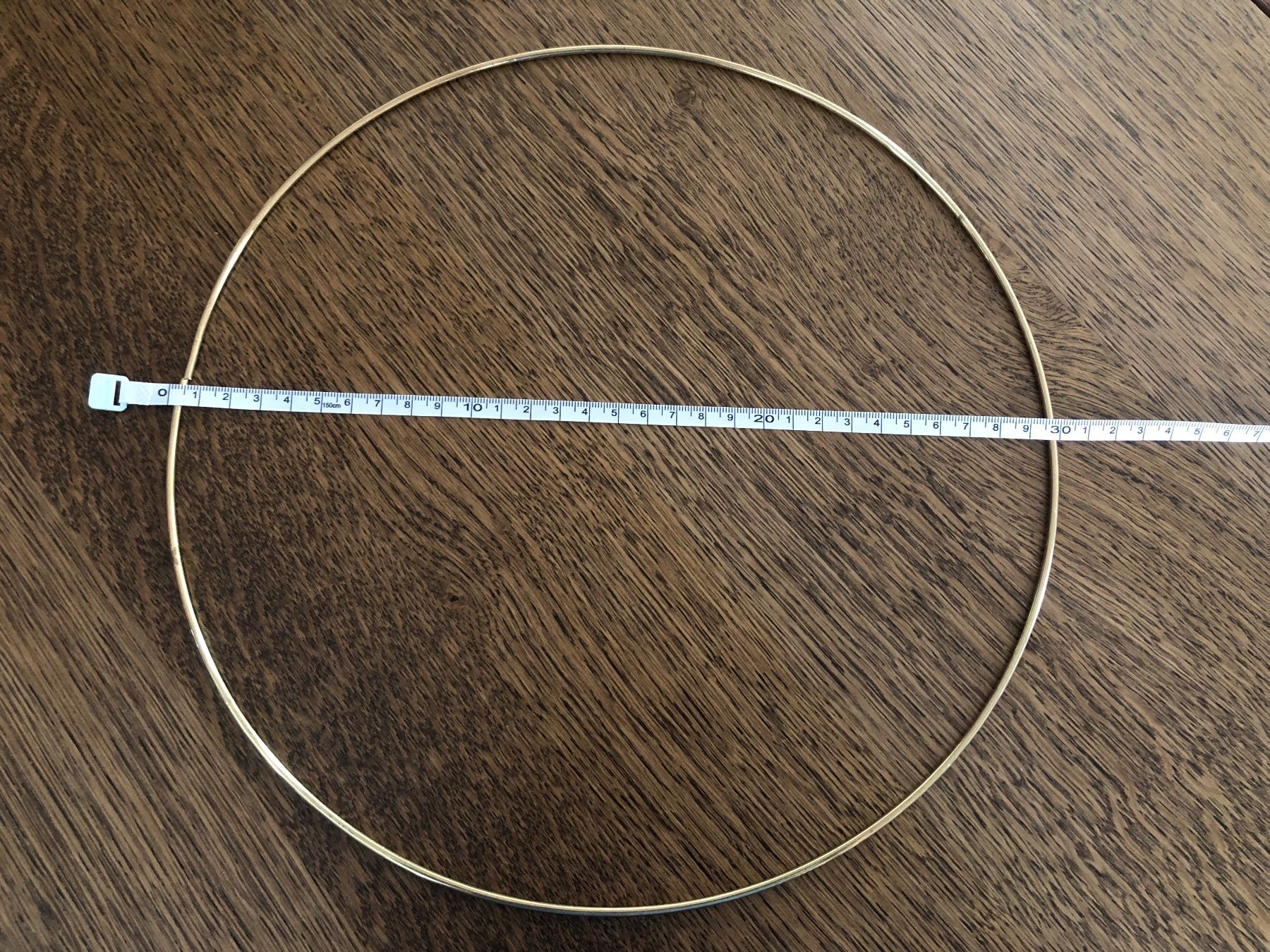 Tutte le decorazioni: Cercle doré pour bricolage ou fleuristerie – Nuovo (secondo la descrizione) da St-Aubin FR venduto da Tiweety 2