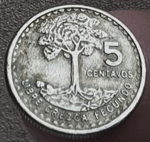 GUATEMALA 5 CENTAVOS 1974
